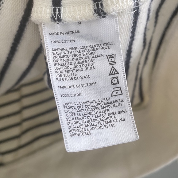 NAUTICA 100% Cotton Striped Sweatshirt - Picture 7 of 9